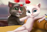 لعبة القط والقطة الرومانسية الحديثة